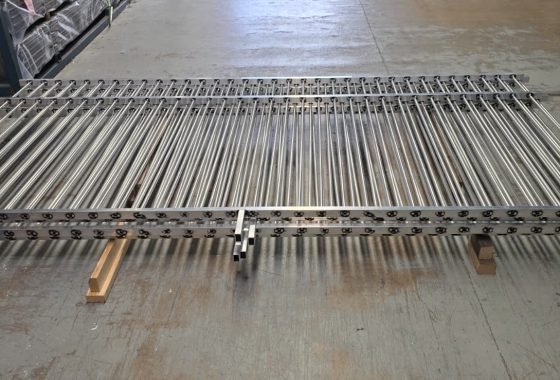 Flat top custom fence panels