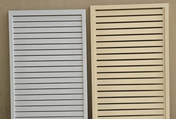 Custom aluminium slat gates in a range of sizes and colours